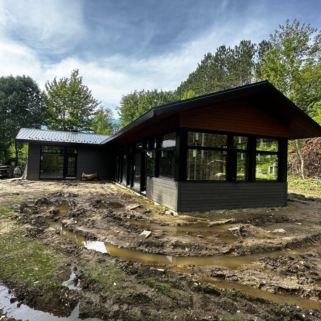 Revêtement extérieur d'une maison